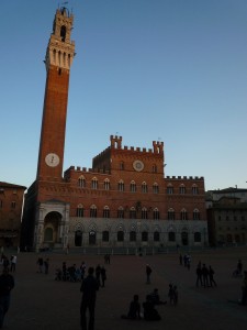 Palais du Peuple de Sienne sur la Piazza del Campo 